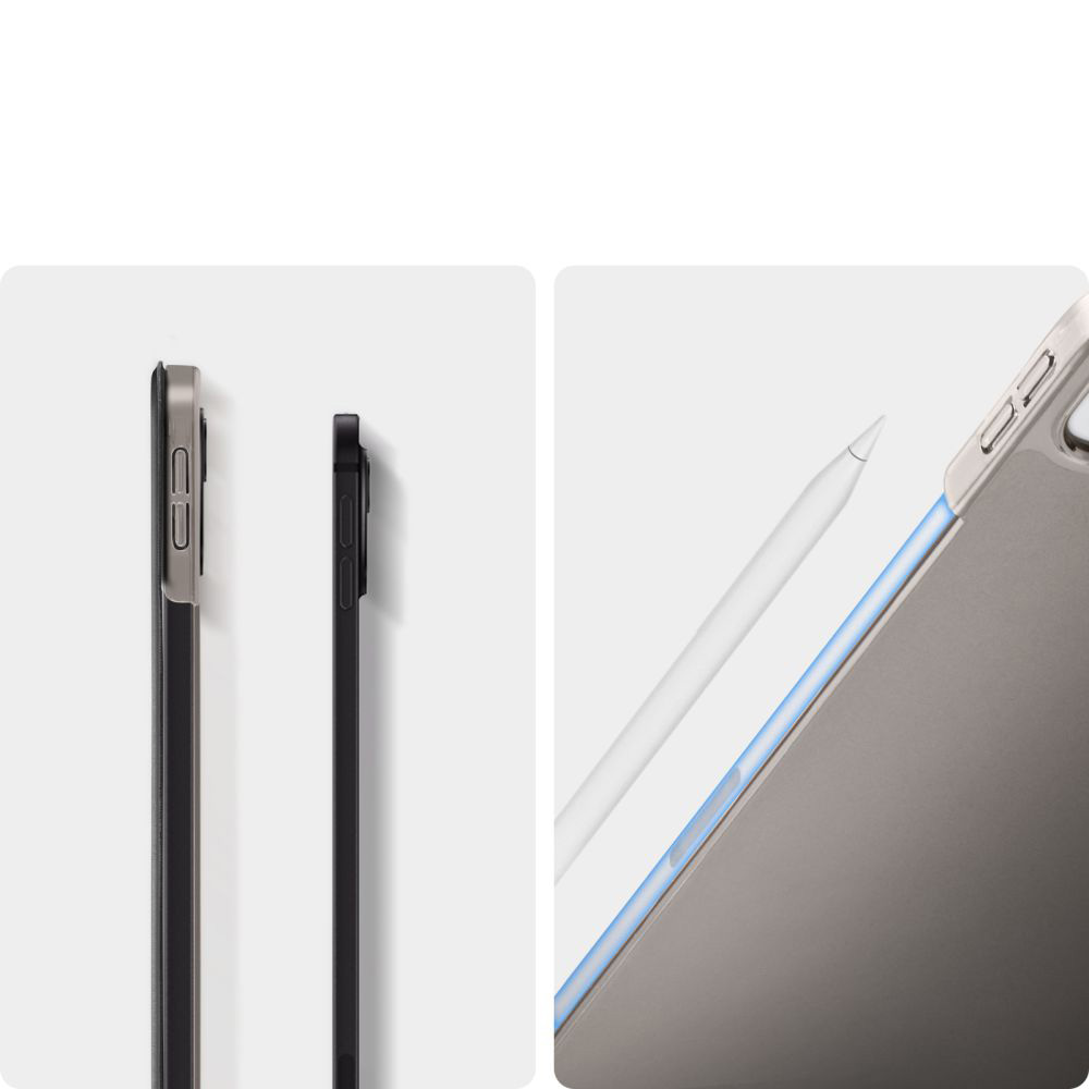 Etui do iPad Pro 13" 7 gen. 2024, Spigen Smart Fold, czarne